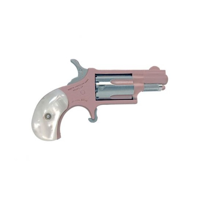 North American Arms "Mom" .22 LR Revolver With Holster, Rose Gold - NAA-22LR-MOM