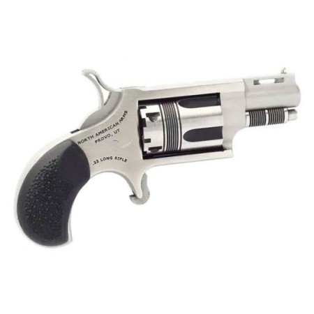 North American Arms Wasp 1.125" .22 LR Revolver, Stainless - 22LRTW