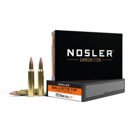 Nosler BTA-223 Rem 55g BT SP Ammo 20ct