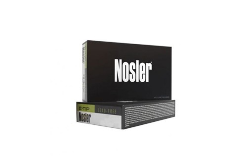 Nosler 9.3x62 Mauser 250 grain Expansion Tip Lead-Free Rifle Ammo, 20/Box - 40393