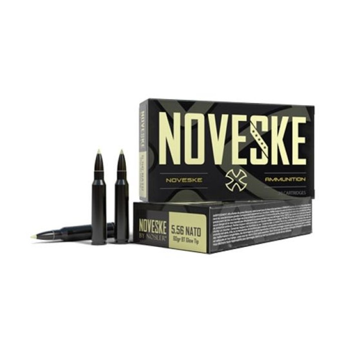 Noveske 5.56mm 60gr Ballistic Glow Tip Ammunition 20rds - 52207