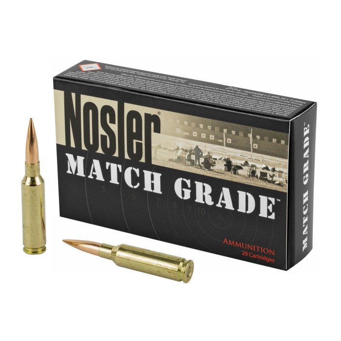 NOSLER RDF HPBT 6.5 Creedmoor 140 Grain Rifle Ammunition 20 Rd Bx - Dirty Bird Industries