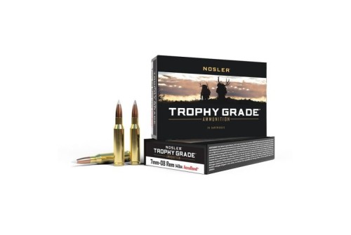 Nosler Trophy Grade 7mm Rem Mag Ammo 140 Grain AccuBond, 20 Rds - 60042