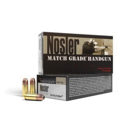 Nosler MGA-45 ACP 185g CC HPBT Ammo 50 Count