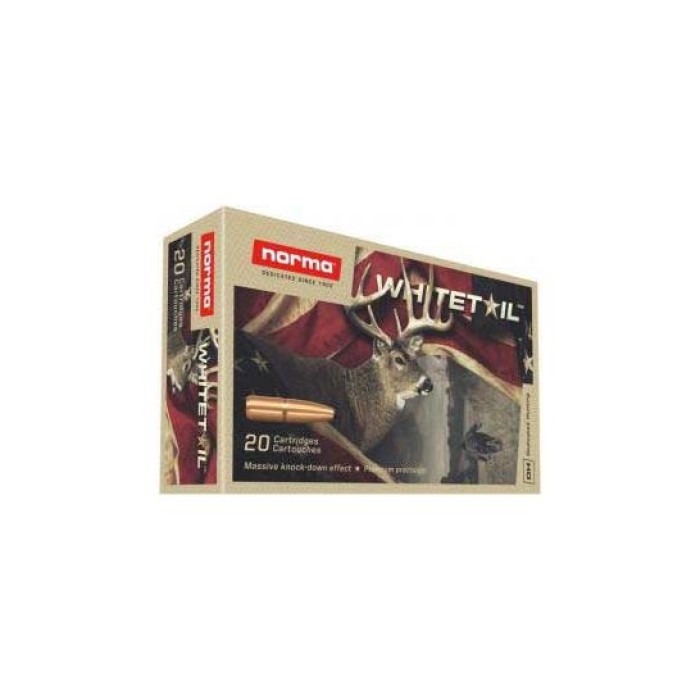 Norma Whitetail .270 Win Ammo 130 Grain 20 Rounds - 20169562