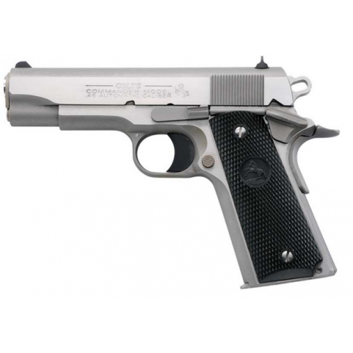 Colt 1911 Commander .45 ACP Stainless O4091U