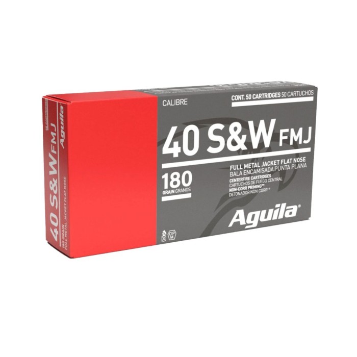 Aguila Ammunition .40 S&W 180 50RD BOX