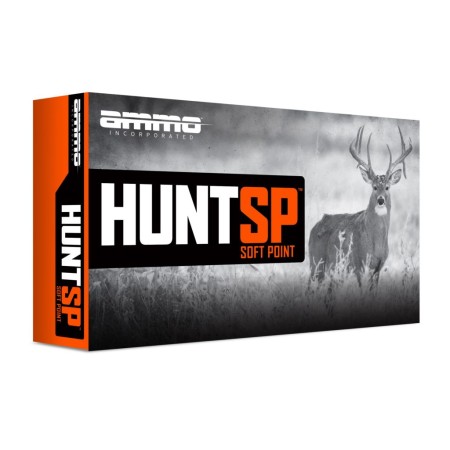 Ammo Inc. Hunt Brass 6.5 Creedmoor 140 Grain 20-Rounds SP