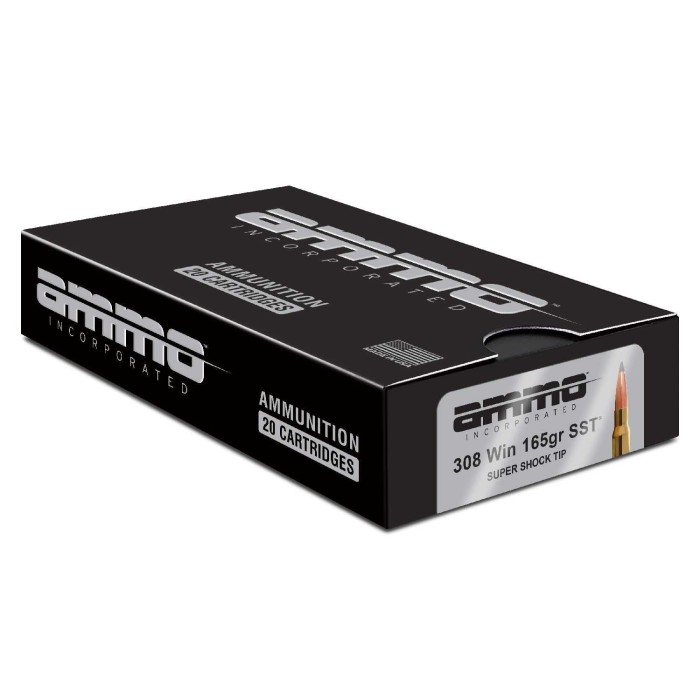 AMMO INC SIGNATURE .308 WIN/7.62 NATO 165 GRAIN SST 20/10