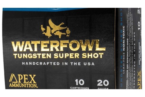 Apex Ammunition TSS Z-Series 20 Gauge 3/4 Ounce 3 Inch Waterfowl Shotgun Ammo 1501297