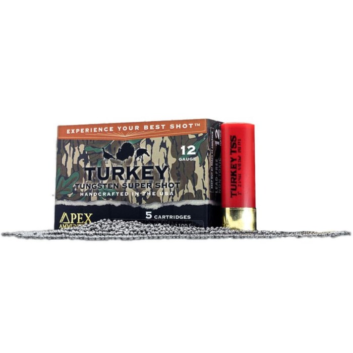 Apex Ammunition Greenleaf Turkey TSS Shotshells - 12 Gauge