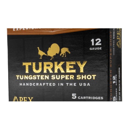 Apex Turkey Tss Shotgun Ammo 12 Ga. 3.5 In. 2-1/2Oz #9 Shot 5 RD PT35-9