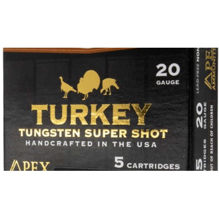 Turkey TSS #9 3" 20 Gauge Shotgun Ammo - 5 Round Box