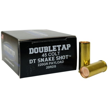 DoubleTap Snake Shot Brass .45 Colt 220 Grain 20-Rounds