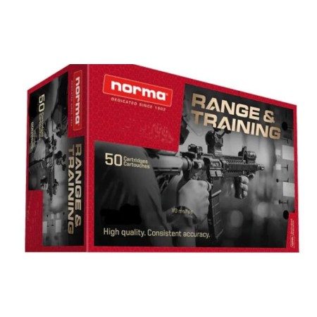 NORMA NORMA RANGE .300 AAC BLACKOUT, 147gr, FMJ [MPN: 601801709] - 20 rounds