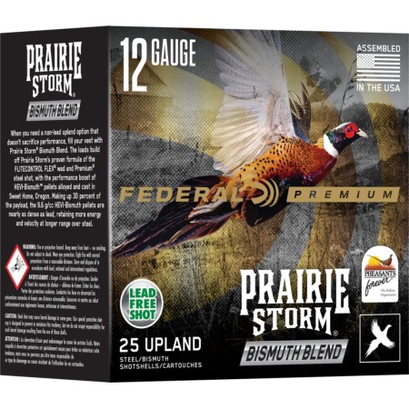 Federal Prairie Storm Bismuth Blend Shotshells 12ga 3