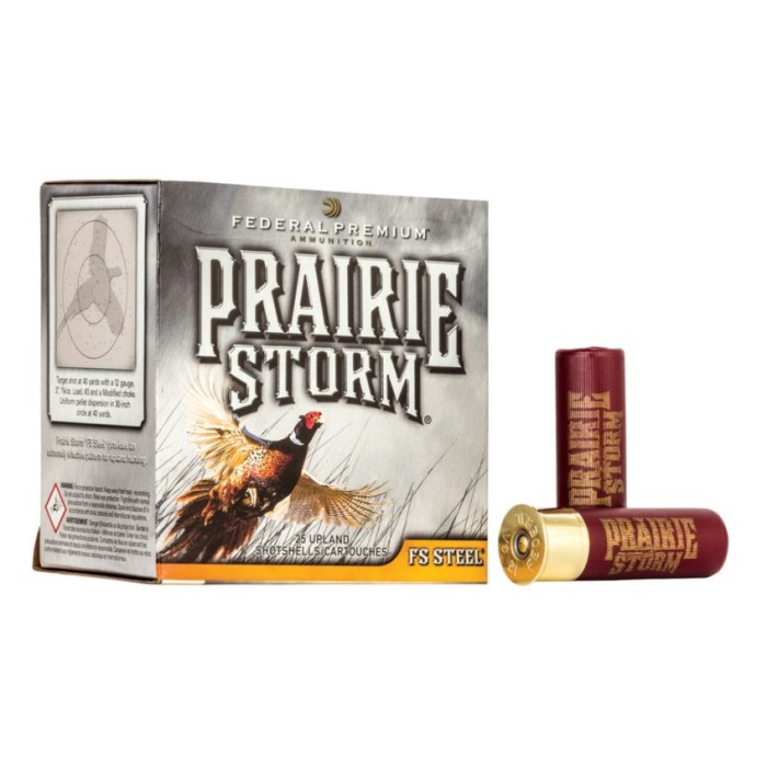 Federal Prairie Storm 12GA 3-Shot 25-Rounds 3