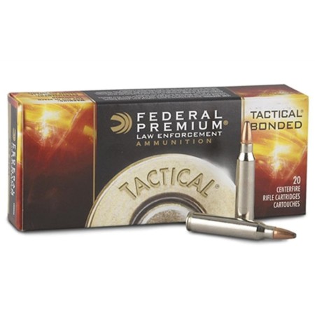 Federal Premium Ammunition Tactical .223 Rem Bonded SP FEDELE223T1CS