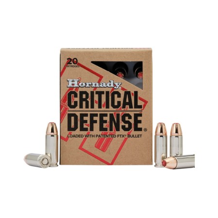 Hornady Critical Defense 30 Super Carry Ammo 100 Grain FTX 20/box