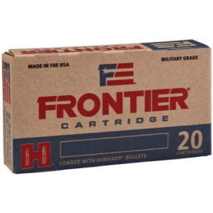 Hornady Frontier NATO Rifle Ammunition 5.56mm 68 gr BTHP-MATCH 500/ct Case (25-20/ct Boxes)