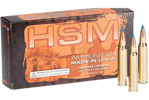 Hsm Varmint Rifle Ammunition 204 Ruger Blitzking 32 Gr. 20 Rd. HSM-204R-3-N