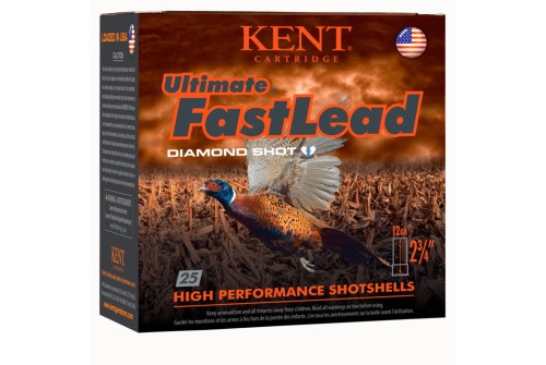 Kent Cartridge Ultimate Fast Lead 12 Ga, 2.75", 1 1/2 oz, 6 Shot, 25rd Box