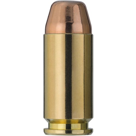 Norma Range and Training .40 S&W 108 Grain Full Metal Jacket Brass Cased Pistol Ammo, 50 Rounds, 801407652