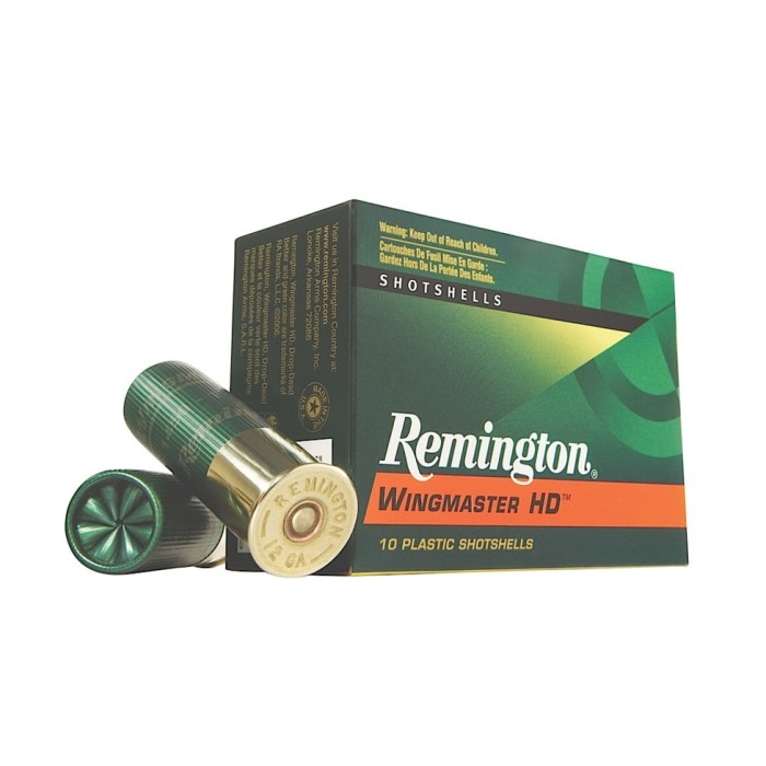 Remington Wingmaster HD 12 Gauge 1 3/4 oz 3.5in #2 Centerfire Shotgun Ammo, 10 Rounds, 20657