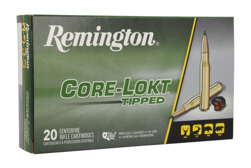 Remington 7mm Magnum 150 Grains Core-Lokt Tipped Brass Cased Centerfire Rifle Ammo, 20 Rounds, 29021