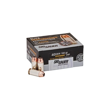 Elite Performance .40 S&W JHP LE - Brass Casing