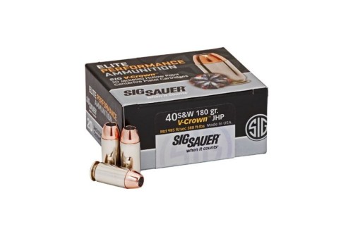 Elite Performance .40 S&W JHP LE - Brass Casing