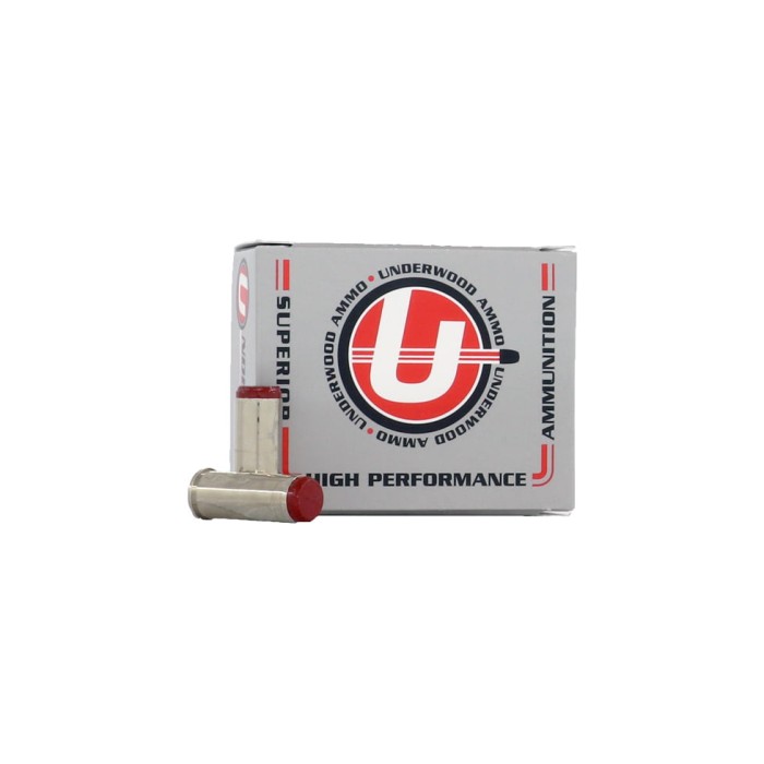 Underwood Ammo .44 Special 200gr. Wadcutter Hi-Tek Coated Centerfire Pistol Ammunition, 20 Round, 736