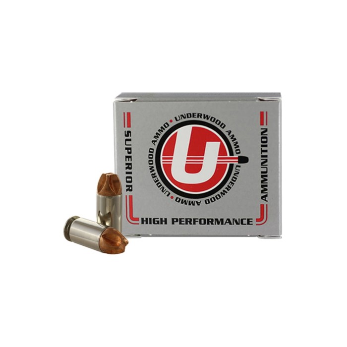 UNDERWOOD 45ACP 135GR 20RD 10BX/CS XTREME DEFENDER