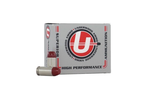 Underwood Ammo .45 ACP +P 255gr. Flat Nose Hi-Tek Coated Centerfire Pistol Ammunition, 20 Round, 727