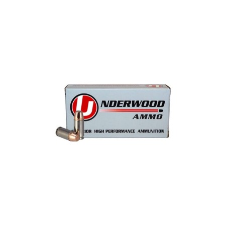 UNDERWOOD 9MM LUGER +P 124GR FMJ 50RD 10BX/CS