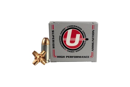 Underwood Ammo Maximum Expansion, 9x19mm Parabellum, 105 Grain, Solid Monolithic, Nickel Plated Brass Case, Centerfire Pistol Ammo, 20 Rounds Box, 154