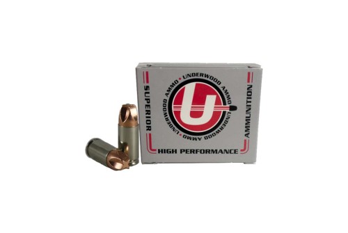 Underwood Ammo Xtreme Penetrator, 9x19mm Parabellum, 65 Grain, Solid Monolithic, Nickel Plated Brass Case, Centerfire Pistol Ammo, 20 Rounds Box, 863