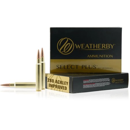 Weatherby 280 Remington Ackley Improved, 168gr, 20rd Box