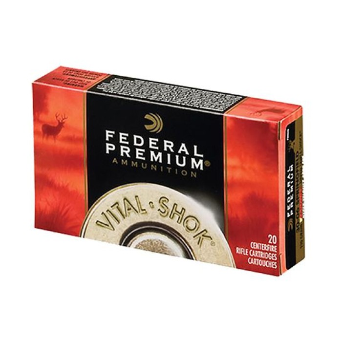 Federal Premium Vital Shok 243 Win 85gr Trophy Copper 20 Rounds Ammunition - P243TC1