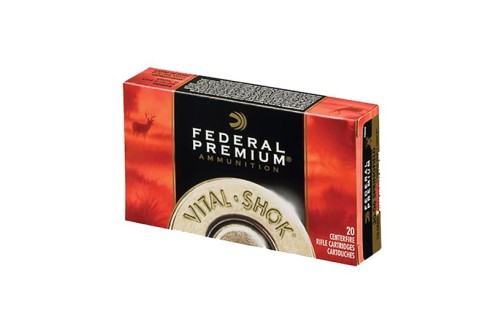 Federal 25-06 115gr Nosler Partition Vital_Shok Ammunition 20rds - P2506E