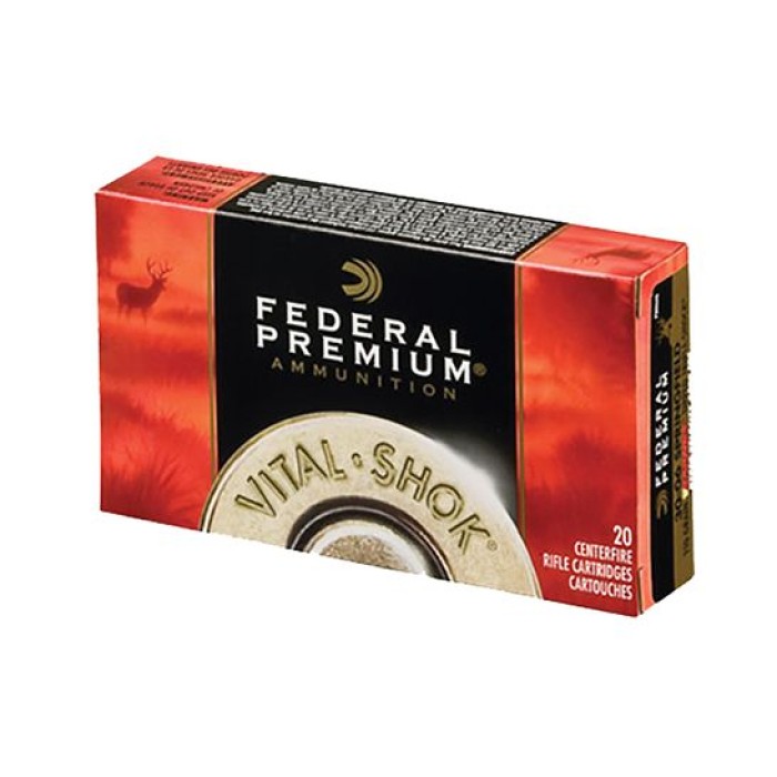 Federal 25-06 115gr Nosler Partition Vital_Shok Ammunition 20rds - P2506E