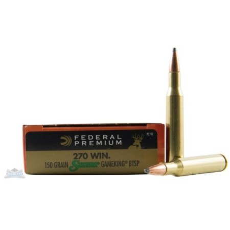 Federal 270 150gr Sierra GameKing BTSP Vital-Shok Ammunition 20rds - P270C