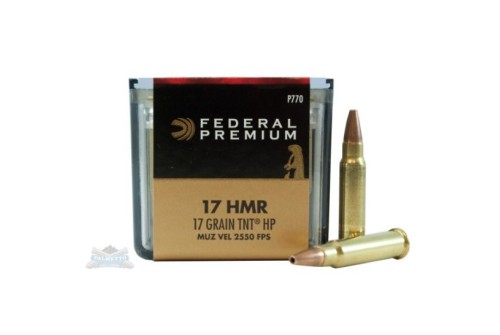 Federal 17 HMR 17gr Speer TNT V-Shok Ammuniton 50rds - P770