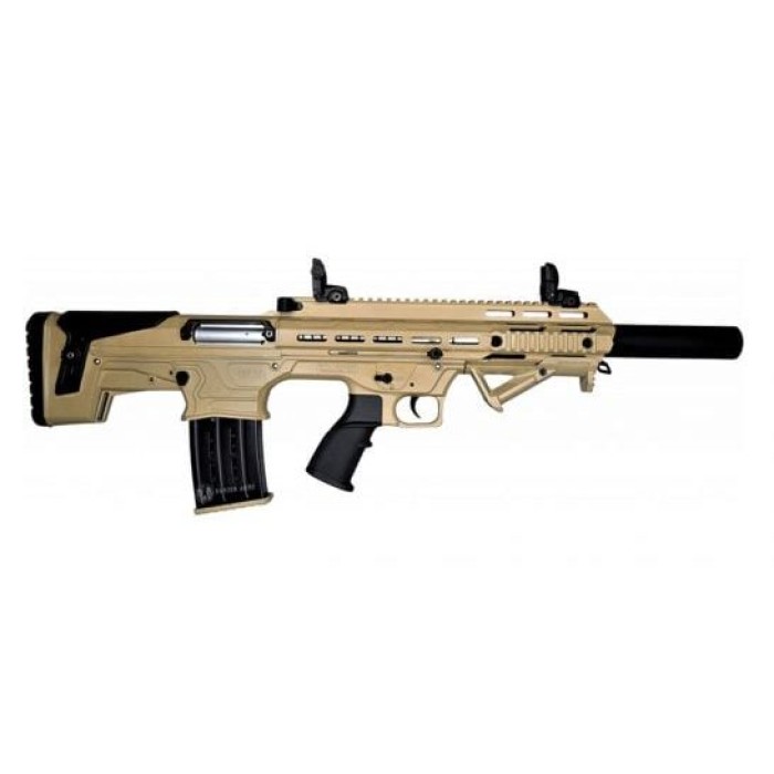 Panzer Arms BP-12 Bullpup 12 Gauge Semi-Automatic Shotgun with Desert Tan Cerakote Finish