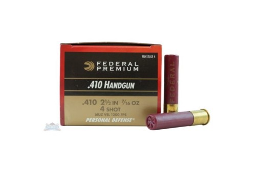 Federal 410ga 2 1/2" 4 Buck Ammunition 20rds - PD412JGE 4