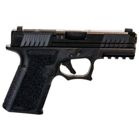 Polymer 80 PFC9 Compact Optics Ready 9mm Pistol, Black - P80-PFC9-CMP-OCS-BLK