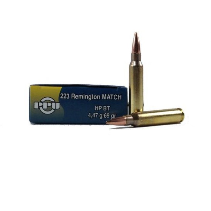 PRVI Partizan 223 69gr Match Ammunition 20rds - PPM2231