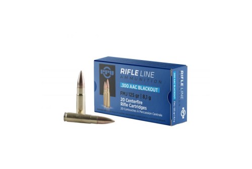 Prvi Partizan .300 AAC Blackout FMJ 125 gr 20 Rounds Ammunition - PP300BF