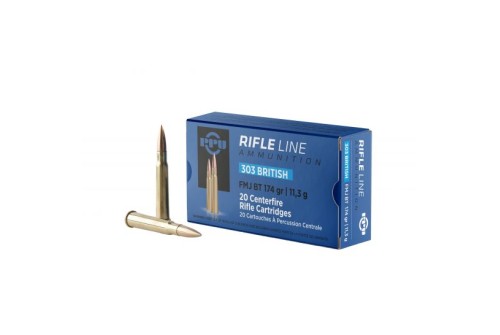 Prvi Partizan .303 British FMJ 174 gr 20 Rounds Ammunition - PP303F