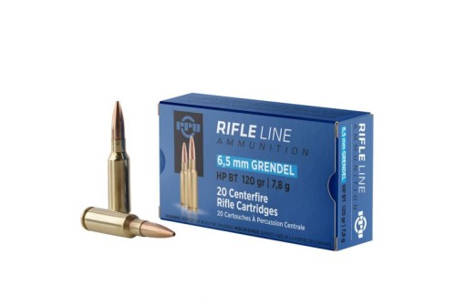 Ppu Ammo 6.5 Grendel - 120gr. Fmj-bt 20-pack